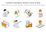 design custom 3d isometric icons for website and app